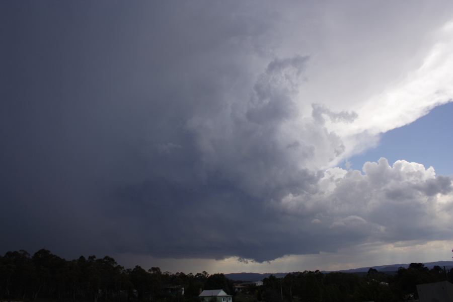 cumulonimbus supercell_thunderstorm : near Lithgow, NSW   7 February 2007