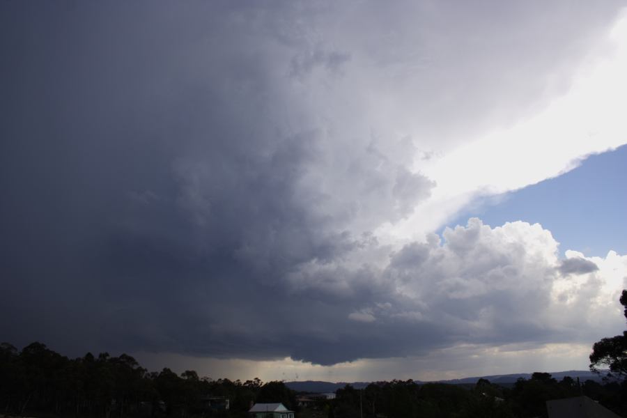 cumulonimbus supercell_thunderstorm : near Lithgow, NSW   7 February 2007