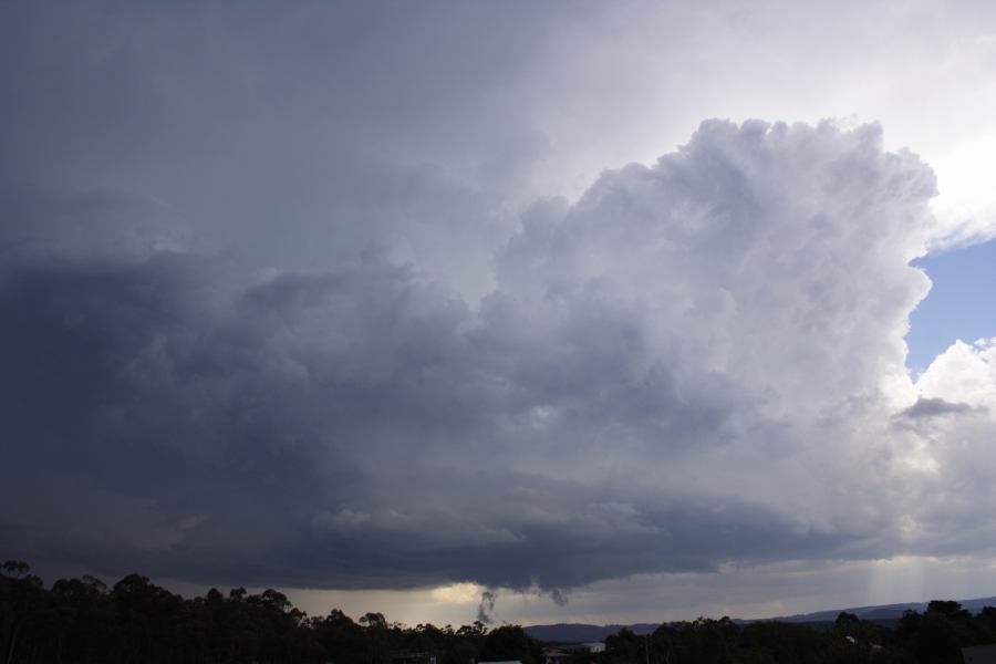 cumulonimbus supercell_thunderstorm : near Lithgow, NSW   7 February 2007