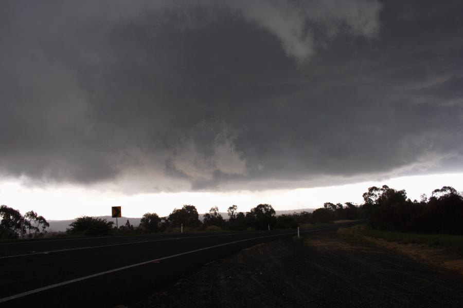 cumulonimbus supercell_thunderstorm : Lithgow, NSW   7 February 2007