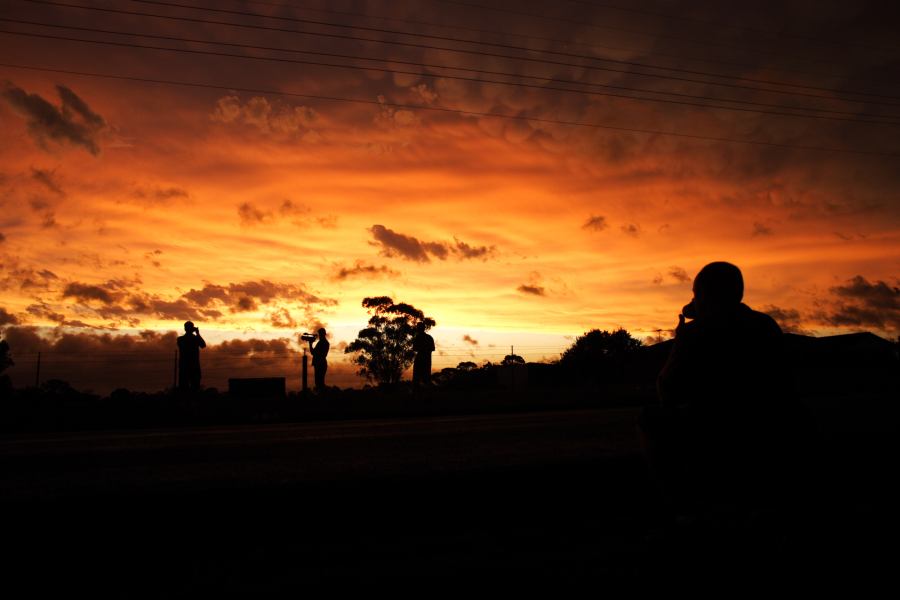 sunset sunset_pictures : Schofields, NSW   7 February 2007