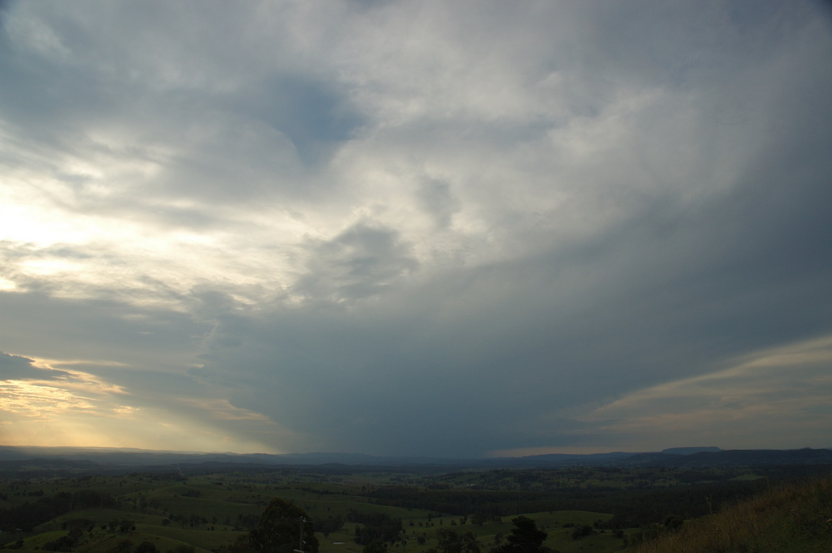 anvil thunderstorm_anvils : Mallanganee, NSW   7 February 2007