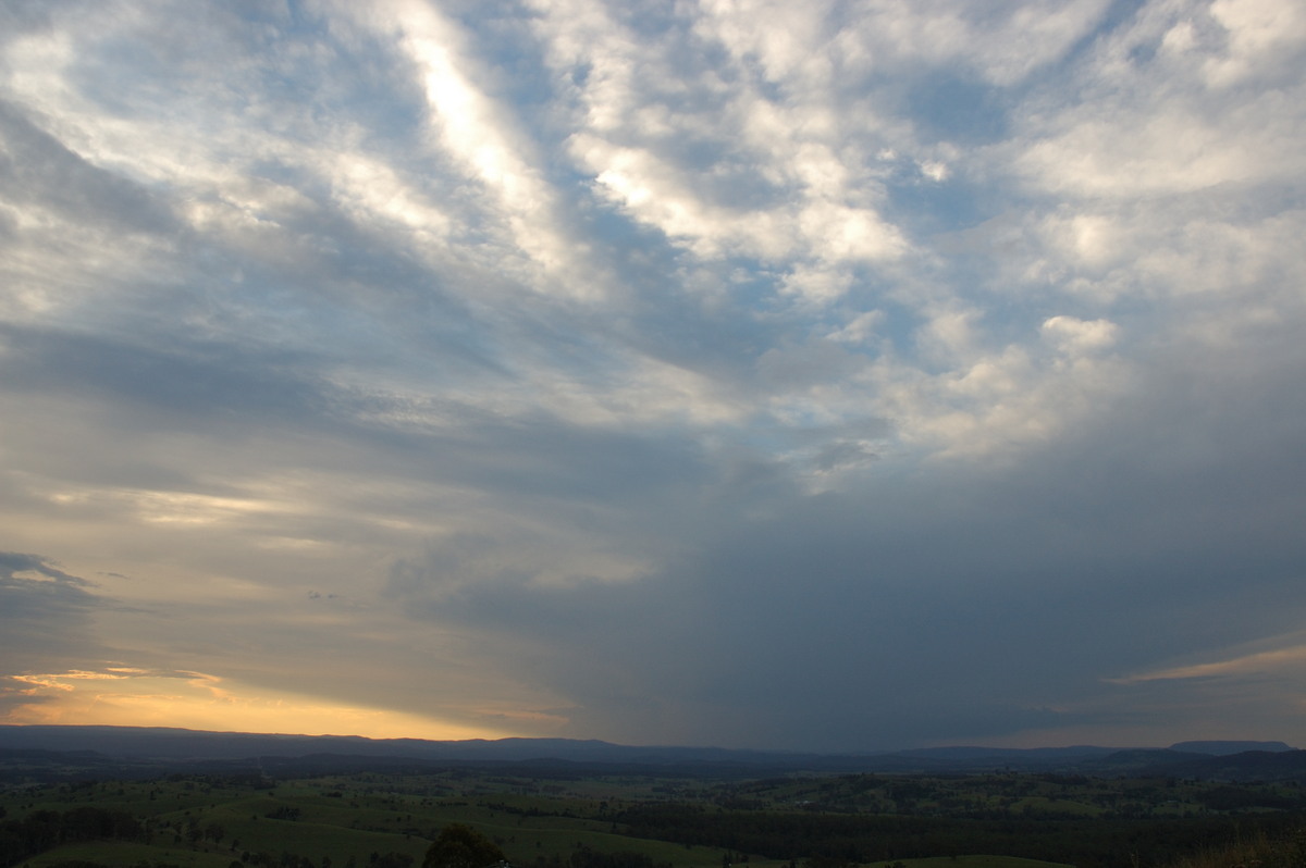 sunset sunset_pictures : Mallanganee, NSW   7 February 2007