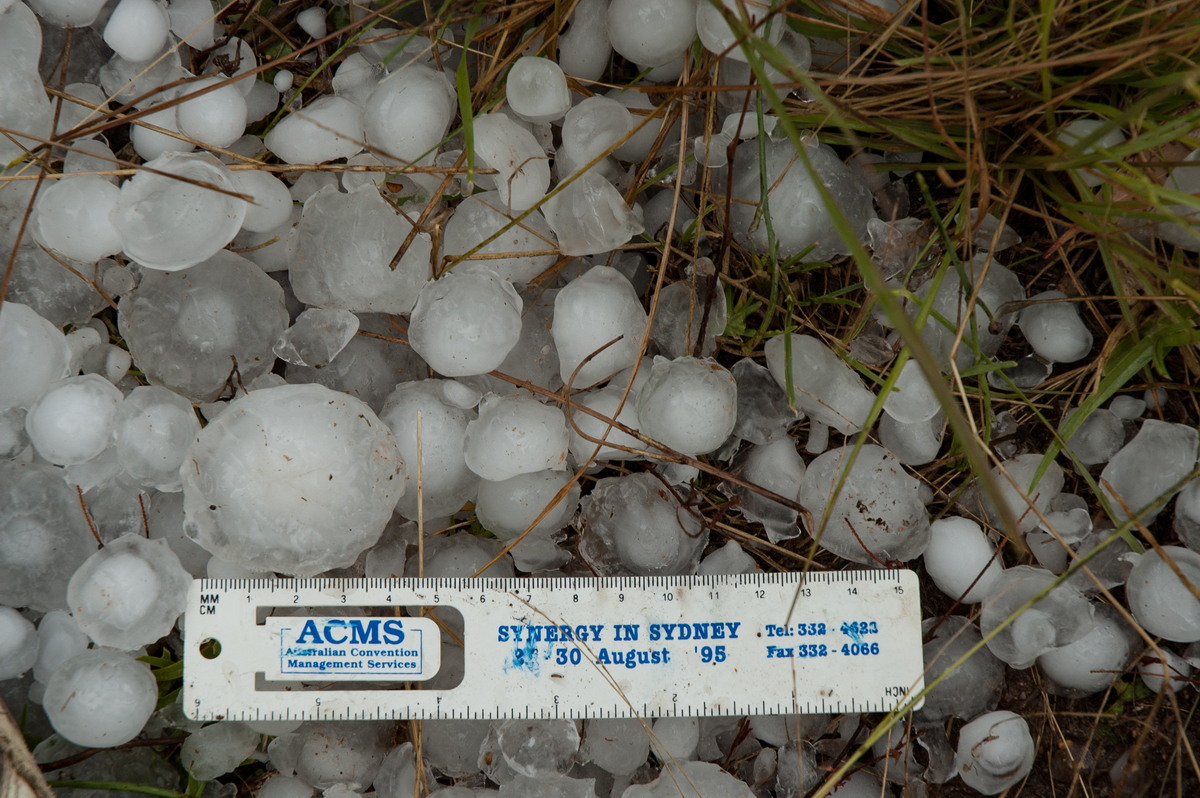 hailstones hail_stones : S of Tenterfield, NSW   10 February 2007