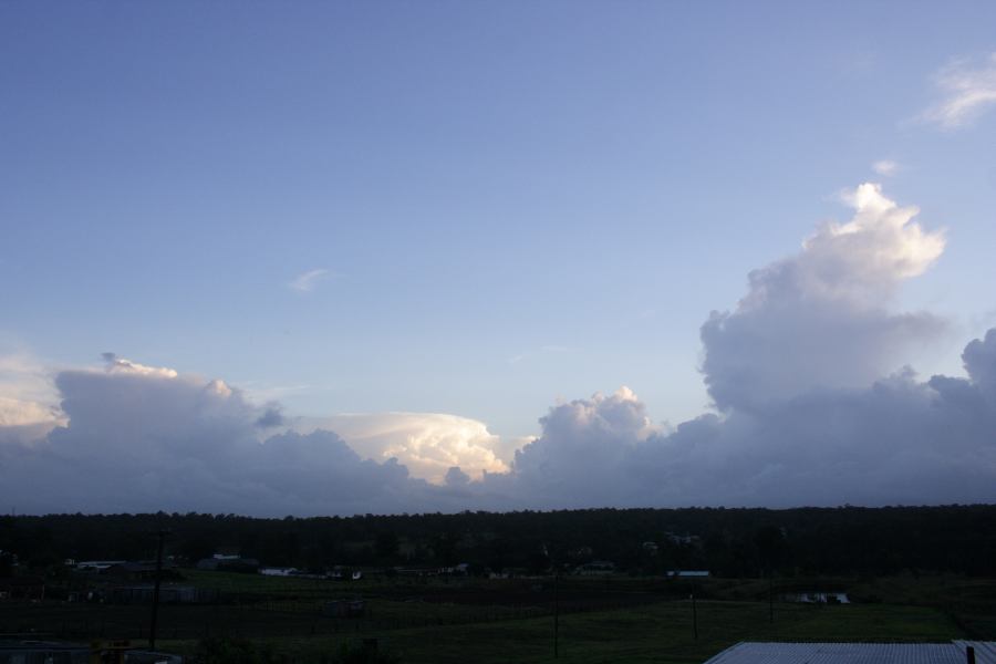 thunderstorm cumulonimbus_incus : Schofields, NSW   12 February 2007