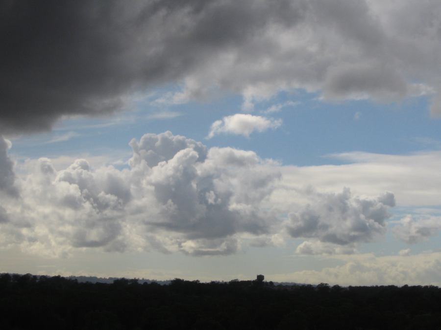 cumulus humilis : Schofields, NSW   13 February 2007