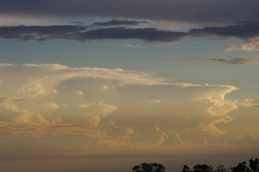 thunderstorm cumulonimbus_incus : Schofields, NSW   22 February 2007