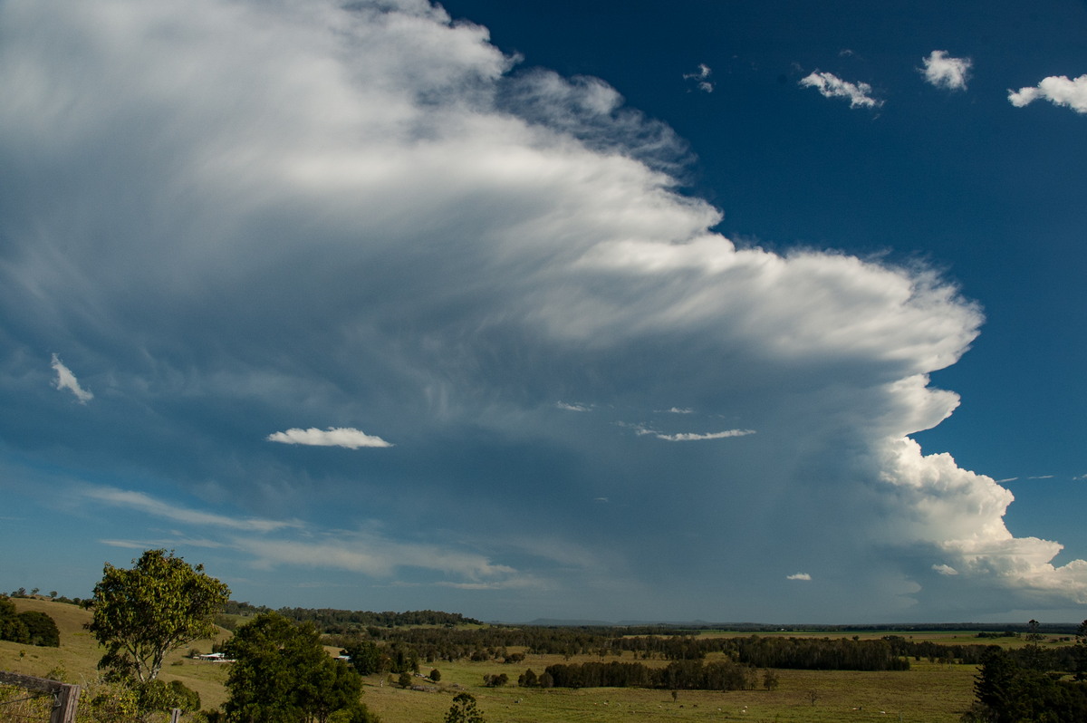 cumulonimbus supercell_thunderstorm : Parrots Nest, NSW   2 March 2007