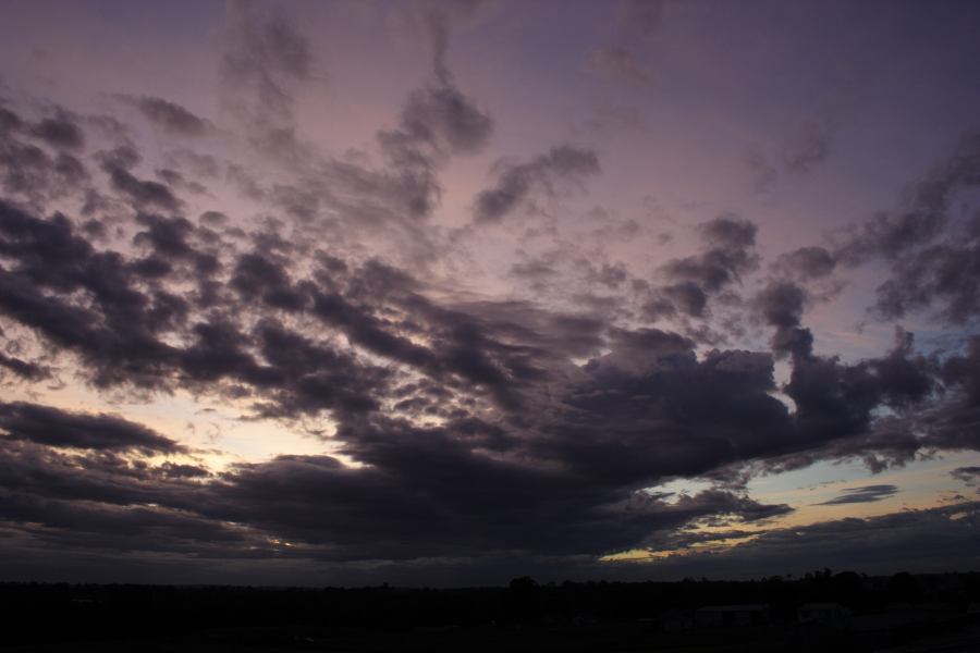 altocumulus altocumulus_cloud : Schofields, NSW   8 March 2007