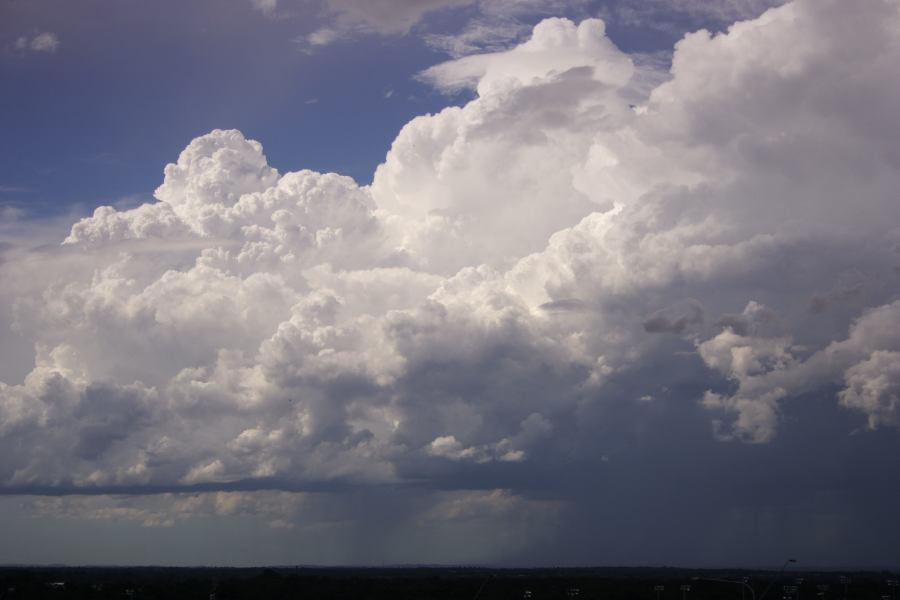 thunderstorm cumulonimbus_calvus : Rooty Hill, NSW   8 March 2007