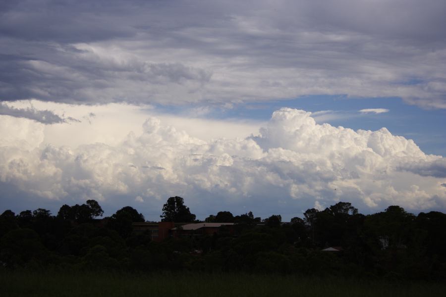 thunderstorm cumulonimbus_incus : Rooty Hill, NSW   8 March 2007