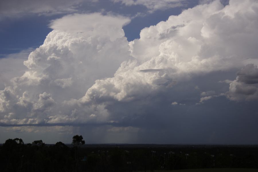 thunderstorm cumulonimbus_incus : Rooty Hill, NSW   8 March 2007