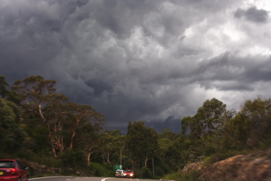 cumulonimbus thunderstorm_base : near Engadine, NSW   8 March 2007