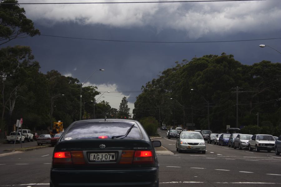 shelfcloud shelf_cloud : Miranda, NSW   8 March 2007