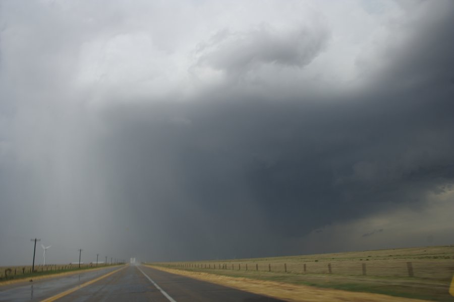 raincascade precipitation_cascade : N of Springfield, Colorado, USA   21 April 2007