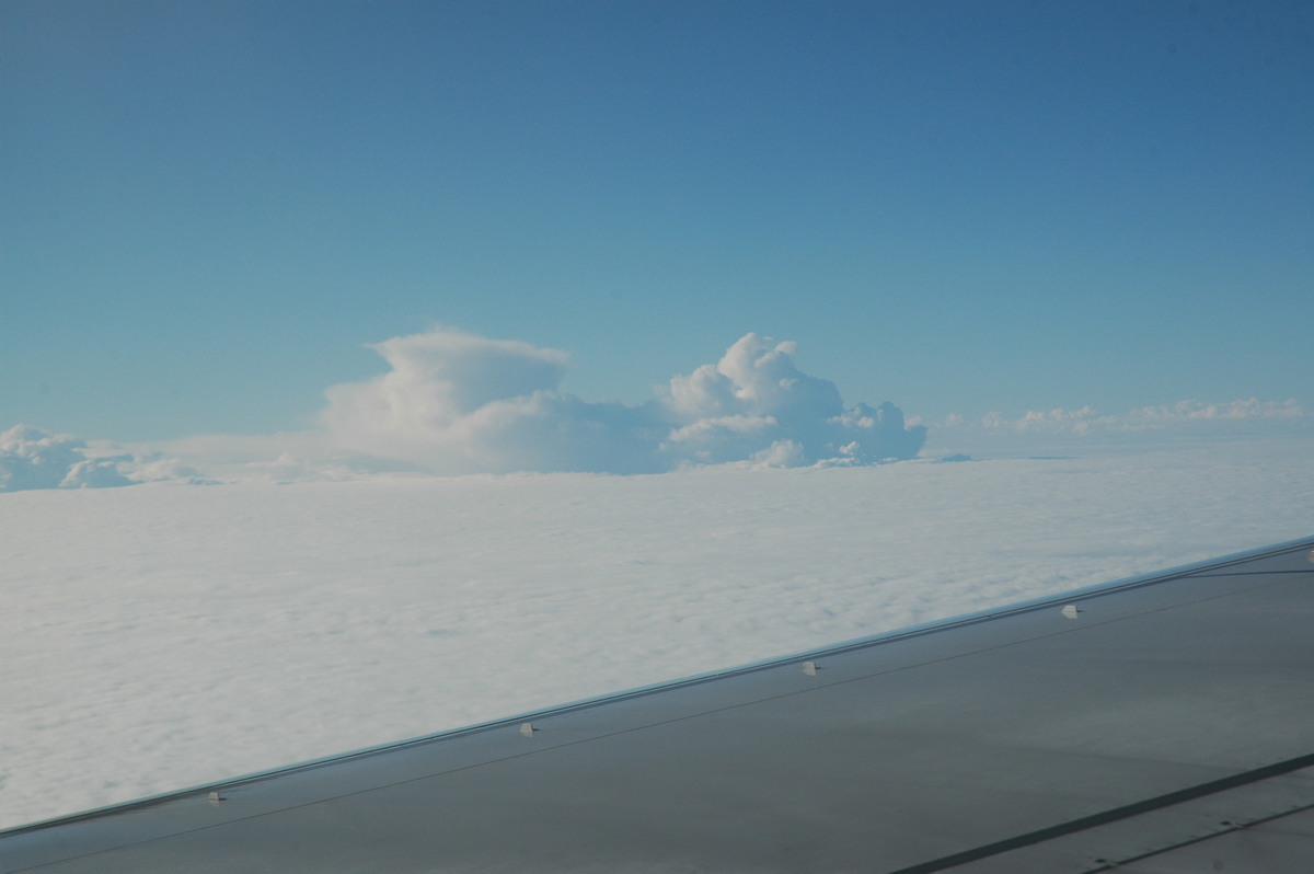 thunderstorm cumulonimbus_calvus : Sydney to Ballina, NSW   22 April 2007