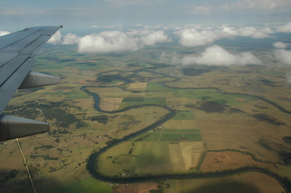 cumulus humilis : Sydney to Ballina, NSW   22 April 2007