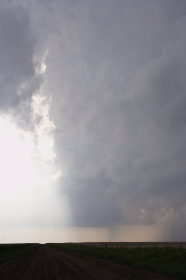 cumulonimbus supercell_thunderstorm : S of White Deer, Texas, USA   23 April 2007