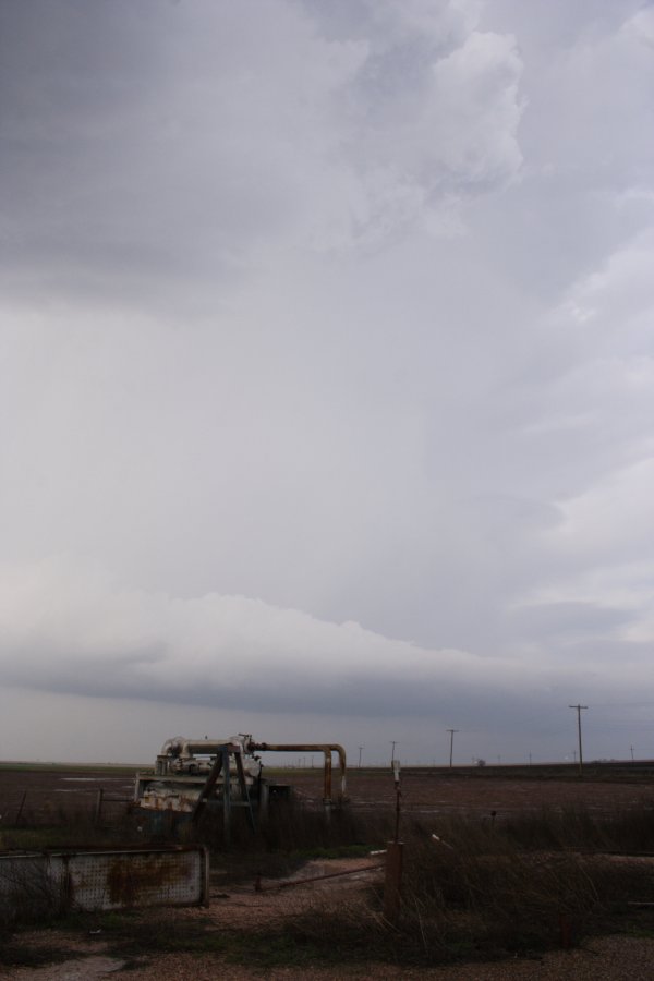 cumulonimbus supercell_thunderstorm : S of White Deer, Texas, USA   23 April 2007