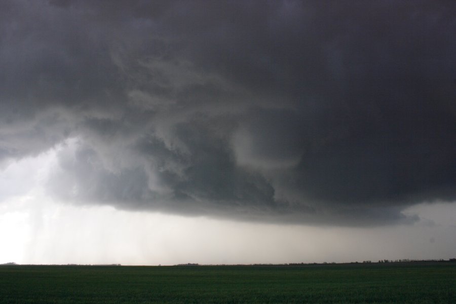 wallcloud thunderstorm_wall_cloud : Nickerson, Kansas, USA   24 April 2007