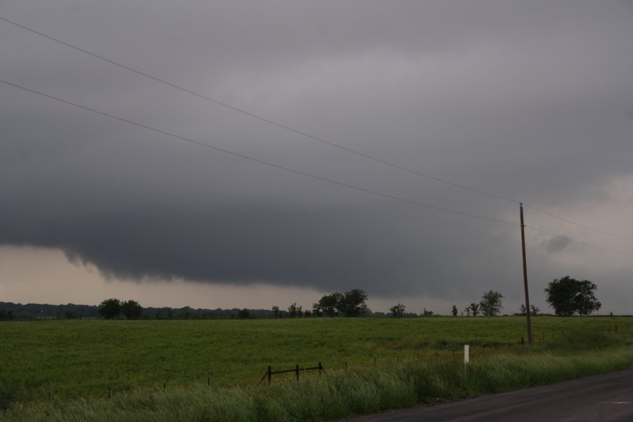 wallcloud thunderstorm_wall_cloud : Hillsboro, Texas, USA   3 May 2007