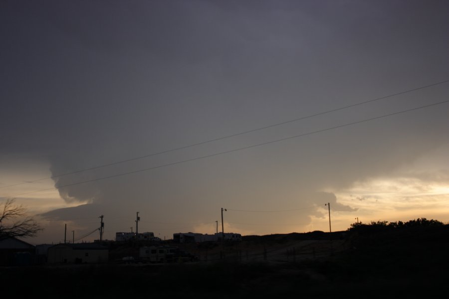 inflowband thunderstorm_inflow_band : E of Woodward, Oklahoma, USA   4 May 2007