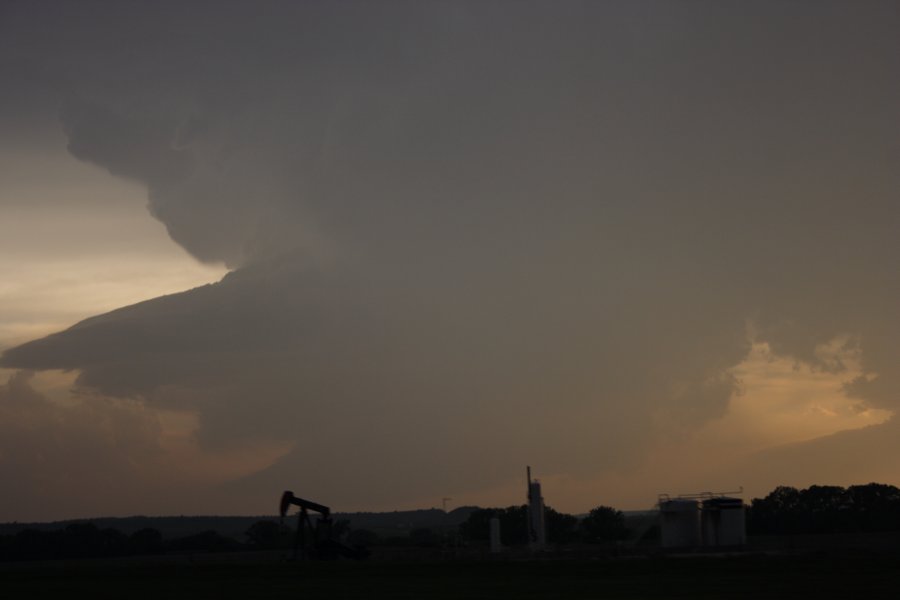 inflowband thunderstorm_inflow_band : E of Woodward, Oklahoma, USA   4 May 2007