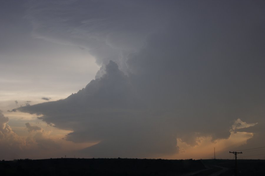 inflowband thunderstorm_inflow_band : E of Woodward, Oklahoma, USA   4 May 2007