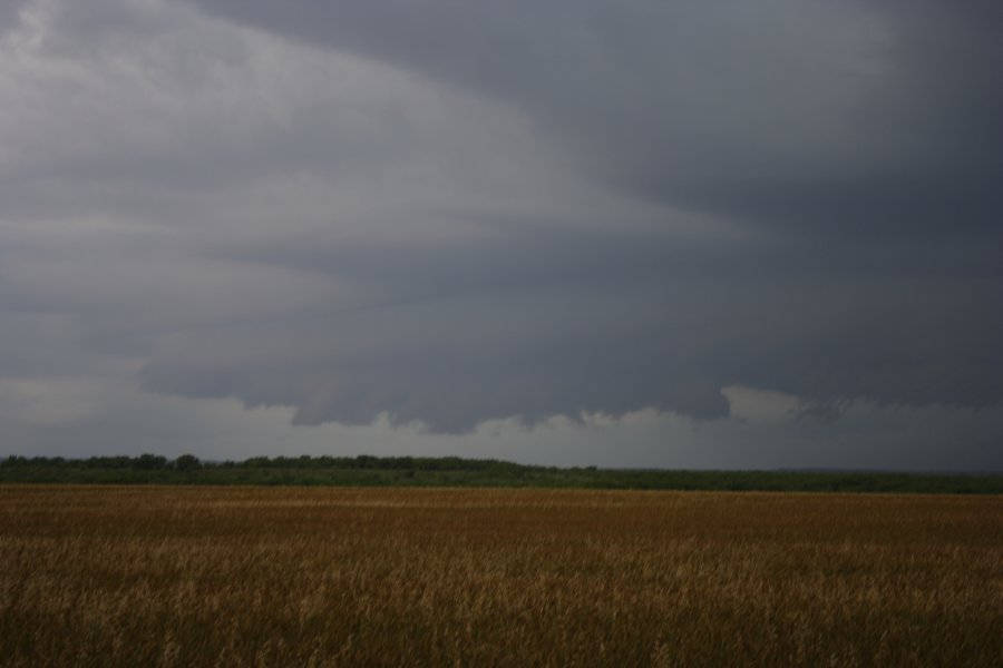 cumulonimbus supercell_thunderstorm : E of Seymour, Texas, USA   8 May 2007