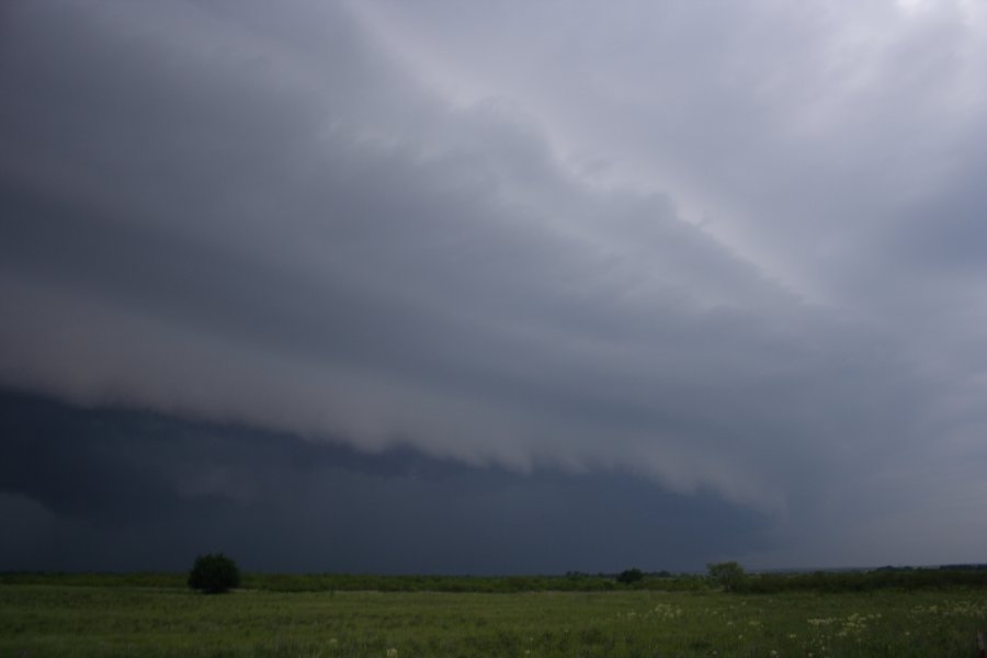 shelfcloud shelf_cloud : near Vashti, Texas, USA   8 May 2007