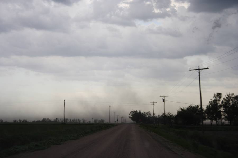 microburst micro_burst : N of Clay Center, Nebraska, USA   14 May 2007