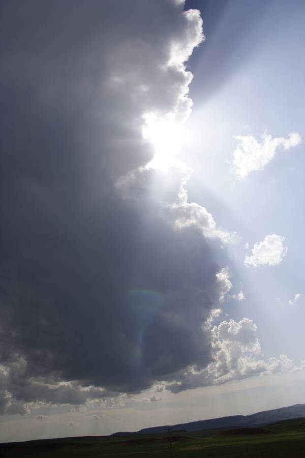 updraft thunderstorm_updrafts : Sundance, Wyoming, USA   18 May 2007