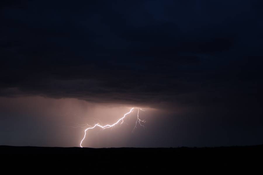 lightning lightning_bolts : Pine Haven, Wyoming, USA   18 May 2007