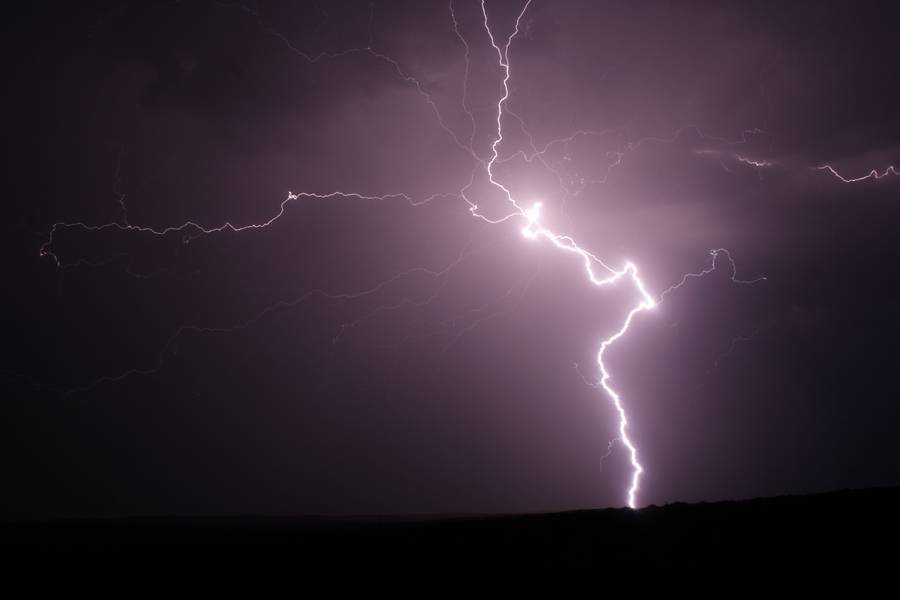 lightning lightning_bolts : Pine Haven, Wyoming, USA   18 May 2007