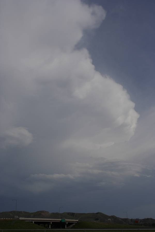 anvil thunderstorm_anvils : Billings, Montana, USA   19 May 2007