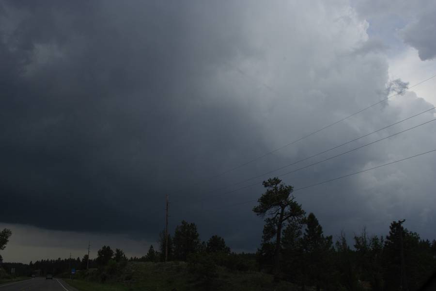 updraft thunderstorm_updrafts : S of Roundup, Montana, USA   19 May 2007