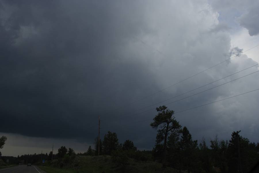 updraft thunderstorm_updrafts : S of Roundup, Montana, USA   19 May 2007