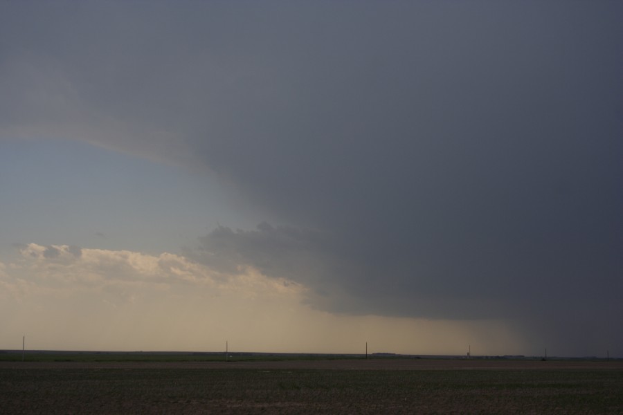 raincascade precipitation_cascade : W of WaKeeney, Kansas, USA   22 May 2007