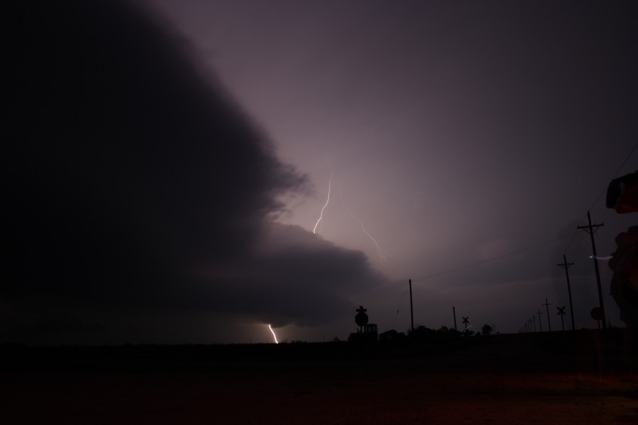 lightning lightning_bolts : W of Russell, Kansas, USA   22 May 2007