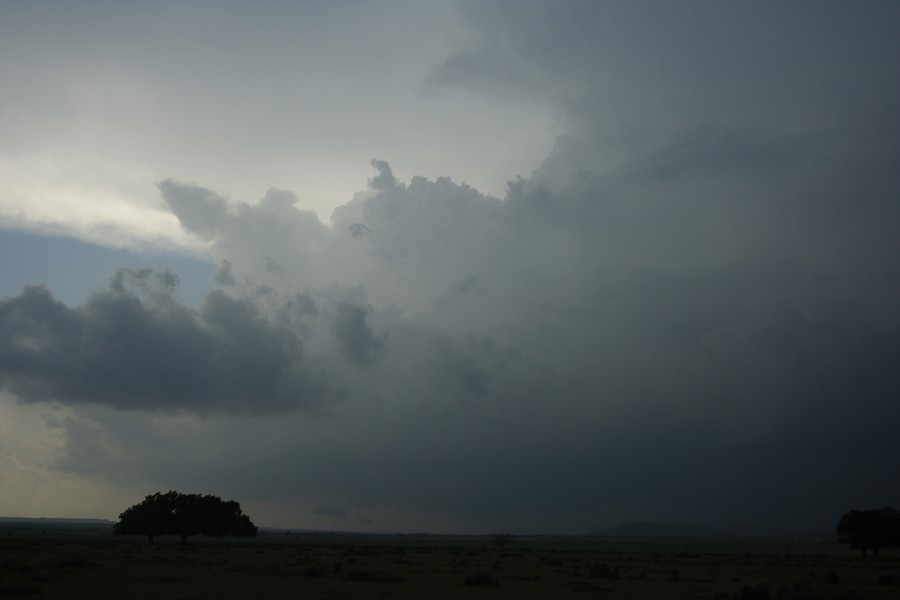 cumulonimbus supercell_thunderstorm : SE of Perryton, Texas, USA   23 May 2007