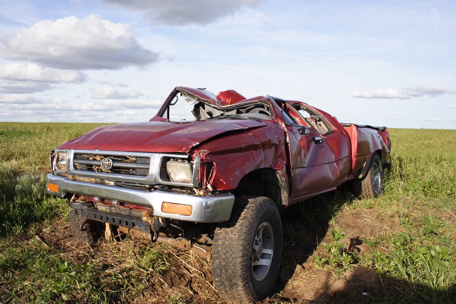 disasters storm_damage : near Greensburg, Kansas, USA   24 May 2007