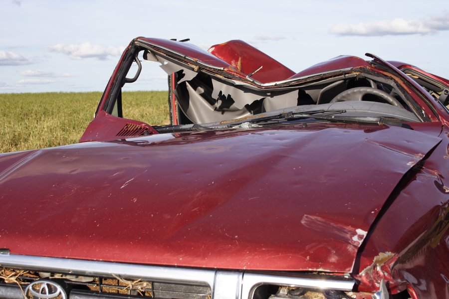 disasters storm_damage : near Greensburg, Kansas, USA   24 May 2007