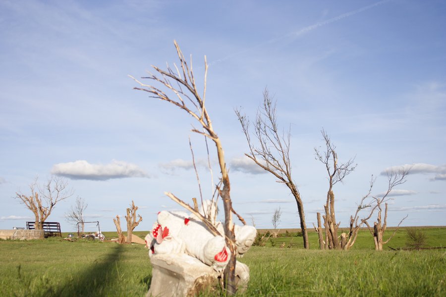 disasters storm_damage : near Greensburg, Kansas, USA   24 May 2007