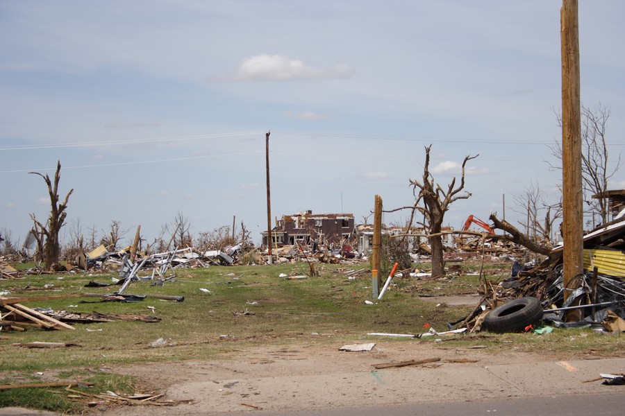 disasters storm_damage : Greensburg, Kansas, USA   25 May 2007