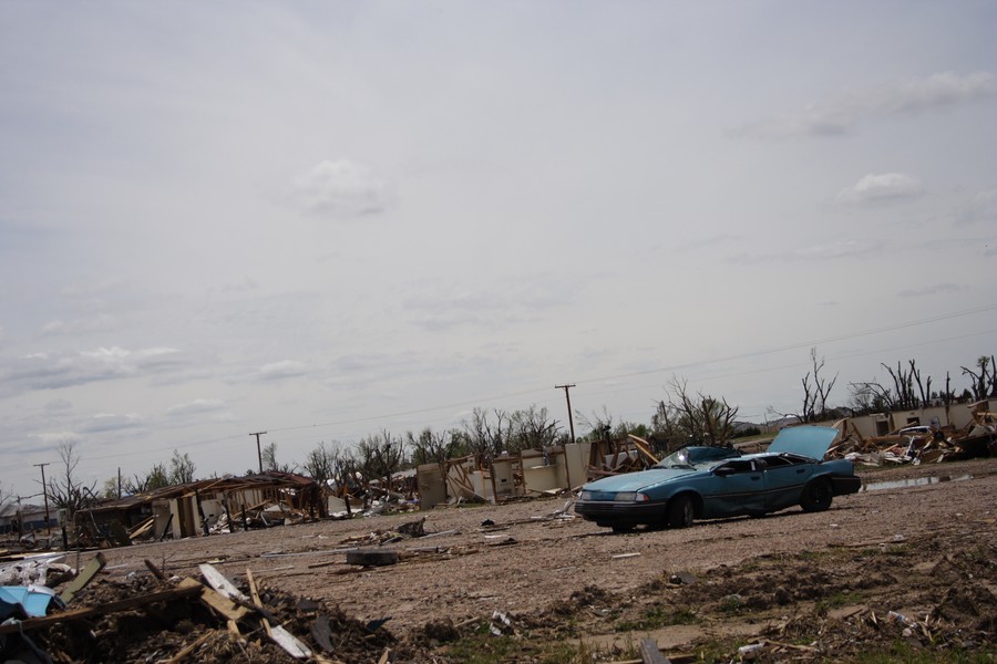 disasters storm_damage : Greensburg, Kansas, USA   25 May 2007