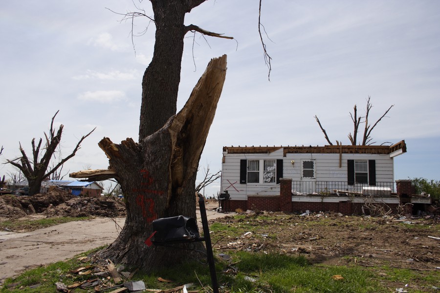 disasters storm_damage : Greensburg, Kansas, USA   25 May 2007