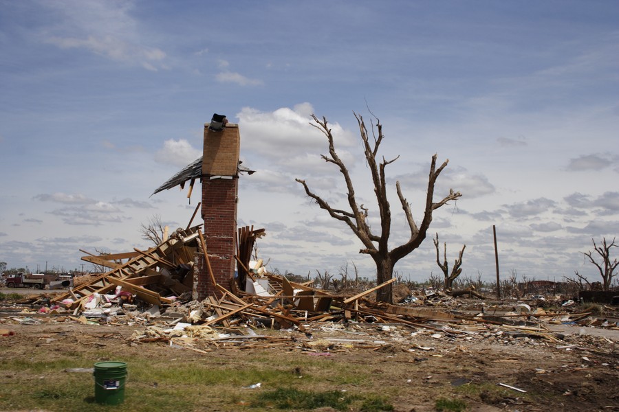 disasters storm_damage : Greensburg, Kansas, USA   25 May 2007