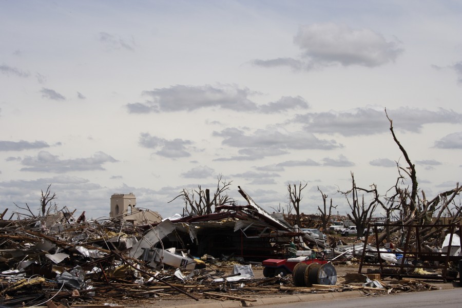 disasters storm_damage : Greensburg, Kansas, USA   25 May 2007