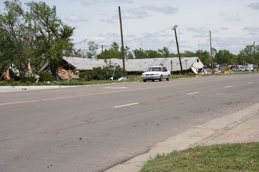 disasters storm_damage : Greensburg, Kansas, USA   25 May 2007