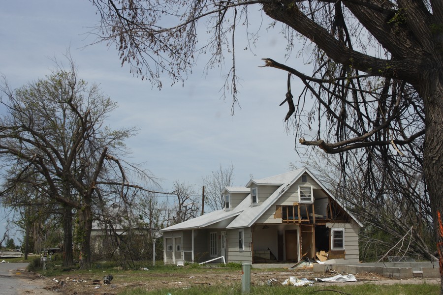 disasters storm_damage : Greensburg, Kansas, USA   25 May 2007